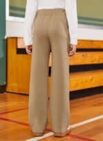 Girls School Uniform Pants Straight Stretchy Dress Pants Size 6-15 Years - Image 4