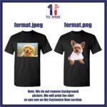 Custom T Shirt Men Women Add Your Own Design Picture Photo Text Personalized T-Shirt - Image 7