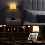 O’Bright Seraph - Cordless LED Table Lamp with Dimmer, Built-in Rechargeable Battery, 3-Level Brightness, Patio Table Lamp, Bedside Night Lamp, Ambient Light for Restaurant, Black - Image 7