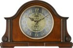 Bulova B1975 Chadbourne Old World Clock, Walnut - Image 3