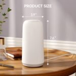 Touch Bedside Table Lamp, [Sleek Design & RGB Mode] 3 Way Dimmable Small Lamp for Bedroom, LED Lamp with Warm White Lights, Multi-Color Smart Nightstand Lamp for for Living Room Home Gifts - Image 4