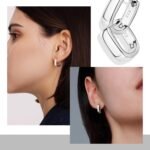 925 Sterling Silver Earrings Small Chunky Silver Earrings for Women Trendy Small Hoop Earrings Silver Hypoallergenic Earrings Small Thick Huggie Hoops Earrings for Jewelry Gifts - Image 4