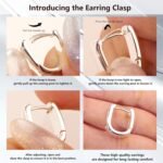 925 Sterling Silver Earrings Small Chunky Silver Earrings for Women Trendy Small Hoop Earrings Silver Hypoallergenic Earrings Small Thick Huggie Hoops Earrings for Jewelry Gifts - Image 5