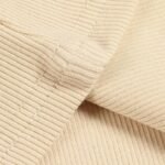 Roselux Women's Summer Scoop Neck Short Sleeve T-Shirts Ribbed Knit Slim Fitted Casual Basic Top - Image 4