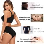 Molasus Women's Cotton Underwear High Waisted Full Coverage Ladies Panties (Regular & Plus Size) - Image 5