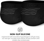 wernies No Show Socks Women - 8 Pairs Ankle Socks for Women, Low Cut Socks Short Cotton Socks, Invisible Casual Socks - Image 3