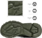 Men's Running Shoes, Non Slip, Breathable, Lightweight Fashion Sneakers, Slip Resistant Athletic Sports Walking Gym Work Shoes - Image 6