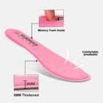 BELOS Women's Rhinestone Mesh Slip On Walking Shoes Fashion Breathable Spakle Glitter Sneaker - Image 6