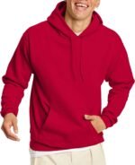 Hanes Men's EcoSmart Fleece Hoodie Sweatshirt - Image 3
