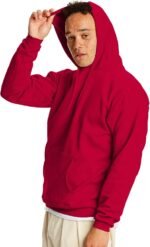 Hanes Men's EcoSmart Fleece Hoodie Sweatshirt - Image 5