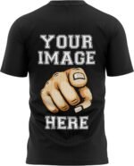 Custom Shirt for Men, ADD Your Image to Front and Back Printing, Customized Tshirts Design Your Own - Image 4