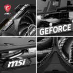 MSI GeForce RTX 4060 Ventus 2X Black 8G OC Gaming Graphics Card - 8GB GDDR6X, PCI Express Gen 4, 128-bit, 3X DP v 1.4a, HDMI 2.1a (Supports 4K & 8K HDR) - Image 7