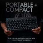 Logitech G PRO Mechanical Gaming Keyboard, Ultra Portable Tenkeyless Design, Detachable Micro USB Cable, 16.8 Million Color LIGHTSYNC RGB Backlit Keys - Image 6