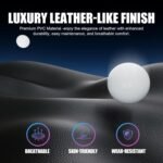 GTRACING Gaming Chair with Speakers Bluetooth Music Video Game Chair Audio Ergonomic Design Heavy Duty Office Computer Desk Chair (Black) - Image 8