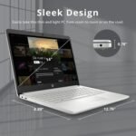 Hp Ultrabook 14 Laptop with Free Microsoft 365 • 16GB RAM • Intel 4-Core CPU • 1.1TB Storage (64GB OnBoard w/ 64GB External + 1TB OneDrive) • Windows 11 w/o Earphones • White - Image 5