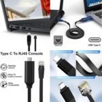 Dell Laptop Computer Touchscreen, 8GB RAM, 0.75TB Storage (512GB SSD + 256GB Docking Station), Intel 10-Core i5-1334U (Beat i7-1250U), 15.6" FHD, WiFi 6, BT, Win 11 Home S Mode, Type C to RJ45 Cable - Image 4