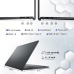 Dell Laptop Computer Touchscreen, 8GB RAM, 0.75TB Storage (512GB SSD + 256GB Docking Station), Intel 10-Core i5-1334U (Beat i7-1250U), 15.6" FHD, WiFi 6, BT, Win 11 Home S Mode, Type C to RJ45 Cable - Image 10