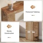 Tribesigns 70.9-Inch Extra Long Console Table, Farmhouse Wood Sofa Table Behind Couch, Narrow Entryway Accent Table for Living Room, Hallway, Entrance, Foyer, Light Oak Brown - Image 8