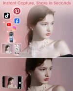 Digital Camera, Autofocus 48MP 4K Camera for Photography with 32GB Card, Portable Compact Point and Shoot Digital Camera for Teens Adult Beginner Kids with Metal Shell, 2000 mAh Battery - Image 6