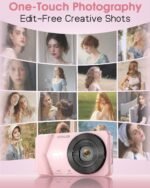 Digital Camera, Autofocus 48MP 4K Camera for Photography with 32GB Card, Portable Compact Point and Shoot Digital Camera for Teens Adult Beginner Kids with Metal Shell, 2000 mAh Battery - Image 8