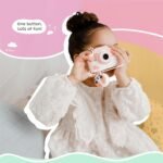 Kidamento Kids Digital Camera & Video Camcorder with Touchscreen, Soft Silicone Casing, Detachable Lens Cap, 32GB Memory Card - Model K Meowie The Cat - Image 8