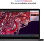 Apple 2024 MacBook Pro Laptop with M4 Pro, 14‑core CPU, 20‑core GPU: Built for Apple Intelligence, 16.2-inch Liquid Retina XDR Display, 24GB Unified Memory, 512GB SSD Storage; Space Black - Image 5