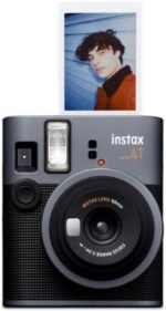 FUJIFILM INSTAX Mini 41 Instant Camera Bundle with Instax Mini Film | 20 Exposures + 4 Pack AA Batteries + Cleaning Cloth (4 Items) - Image 4