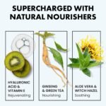 Eclat Skincare Hydrating Hyaluronic Acid Serum for Face – 2.5% Hyaluronic Acid + 3% B5, Green Tea & Jojoba Oil - Moisturizing & Plumping Formula for Radiant & Smoother Skin 1 Fl Oz - Image 3