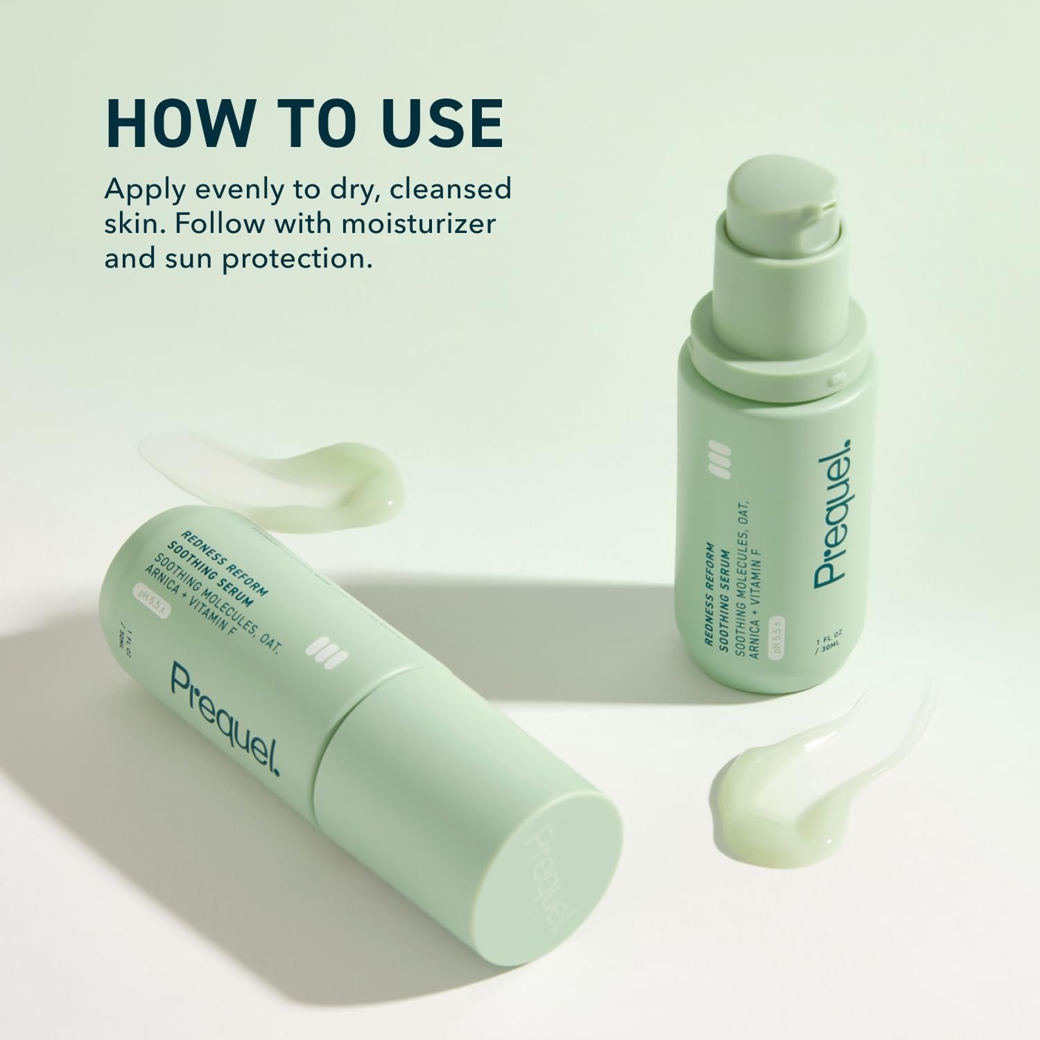 Prequel Skin Redness Reform, Calming Serum for Face. Advanced Clinical Optical Corrector for Redness and Discomfort. Soothing Face Serum with Oat Extract for Sensitive Skin. 1oz Pump - Image 7