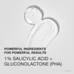 Neutrogena Salicylic Acid & PHA Stubborn Acne Body Wash, Exfoliating Cleanser Acne Treatment for Chest & Shoulder, Gently Clears, Exfoliates & Helps Prevent Breakouts, Fragrance Free, 8.5 Fl Oz - Image 4