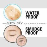 Heorine Make by Kissme Waterproof Smooth Liquid Eyeliner, Japanese Eye Makeup for Smudge-free, Super Keep 01 Jet Black - Image 6