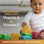 A+D Original Diaper Rash Ointment Prevents & Treats Diaper Rash, Moisturizing Skin Protectant with Vitamins A & D, Healing Skin Ointment for Dry and Cracked Skin 4oz - Image 5