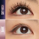 Maybelline Lash Sensational Sky High Waterproof Mascara Makeup, Volumizing, Lengthening, Defining, Curling, Multiplying, Buildable Formula, Very Black, 1 Count - Image 3