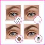 wet n wild Ultimate Eyebrow Makeup Kit, Long-Lasting Matte Brow Powder, Tweezers, Wax & Brush, Built-In Mirror, Purse-Friendly Compact - Dark Brown - Image 5