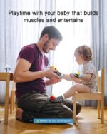 Infinno Baby Wrist Rattle Socks and Foot Finder Set, Perfect Baby Toys for 0-12 Months Newborn Boys and Girls As Shower Gifts, Garden Bug Series - Image 7