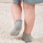 Zaples Baby Non Slip Grip Ankle Socks with Non Skid Soles for Infants Toddlers Kids Boys Girls - Image 9