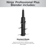 Ninja BN701 Professional Plus Blender, 1400 Peak Watts, 3 Functions for Smoothies, Frozen Drinks & Ice Cream with Auto IQ, 72-oz.* Total Crushing Pitcher & Lid, Dark Grey - Image 10