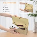 UBAYMAX Evening Bag Clutch Purses for Women Lady Girl Handbags Crossbody Bag Wedding Bag for Prom Party Wedding Engagement - Image 4