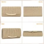 UBAYMAX Evening Bag Clutch Purses for Women Lady Girl Handbags Crossbody Bag Wedding Bag for Prom Party Wedding Engagement - Image 7