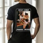 ISUNMEA Custom T-Shirts for Men Women, Custom Tees Shirt Design Your Own, Personalized Photo/Text T-Shirt - Image 5