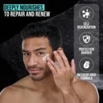 Mens Face Moisturizer Cream - Anti Aging & Wrinkle Face Cream - Mens Facial Moisturizer - Retinol, Collagen, Peptides, Shea Butter, Vitamins E & A - Facial Skin Care Eye Lotion - Day & Night – 4 oz - Image 5