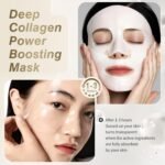 ISTON 6 Pack Bio-Collagen Real Deep Anti Wrinkle Lifting Mask,Overnight Hydrating Face Mask for All Skin Types -Pore Minimizing,Elasticity Enhancing,Firming,Moisturizing - Image 7