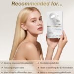 ISTON 6 Pack Bio-Collagen Real Deep Anti Wrinkle Lifting Mask,Overnight Hydrating Face Mask for All Skin Types -Pore Minimizing,Elasticity Enhancing,Firming,Moisturizing - Image 8