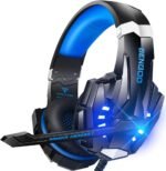 BENGOO G9000 Stereo Gaming Headset for PS4 PC Xbox One PS5 Controller, Noise Cancelling Over Ear Headphones with Mic, LED Light, 7.1 Surround Sound, Soft Memory Earmuffs for Nintendo Xbox Series X|S - Image 2
