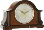 Bulova B1975 Chadbourne Old World Clock, Walnut - Image 2