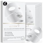 ISTON 6 Pack Bio-Collagen Real Deep Anti Wrinkle Lifting Mask,Overnight Hydrating Face Mask for All Skin Types -Pore Minimizing,Elasticity Enhancing,Firming,Moisturizing - Image 2