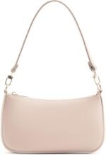 NIUEIMEE ZHOU Shoulder Bag for Women Retro Vegan Leather Classic Tote HandBags Purses with Zipper Closure - Image 2