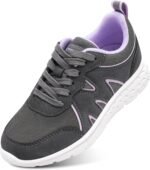 Stelle Kids Sneakers for Girls and Boys Lightweight Athletic Shoes with Non-Slip Sole and DlY Charms for School Sports Gym Tennis and Everyday Play - Image 2