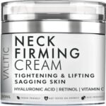 VALITIC Neck Cream for Tightening and Firming - Hyaluronic Acid, Retinol, and Vitamin C - Anti Aging Tightening & Lifting Sagging Skin Day and Night Cream - Image 2