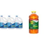 CloroxPro Clorox Germicidal Bleach, 121 Oz Pack of 3 and Pine-Sol Multi-Surface, All-Purpose Cleaner, 2x Concentrated Formula, Original Pine, 80 Fl Oz (Package May Vary) - Image 2